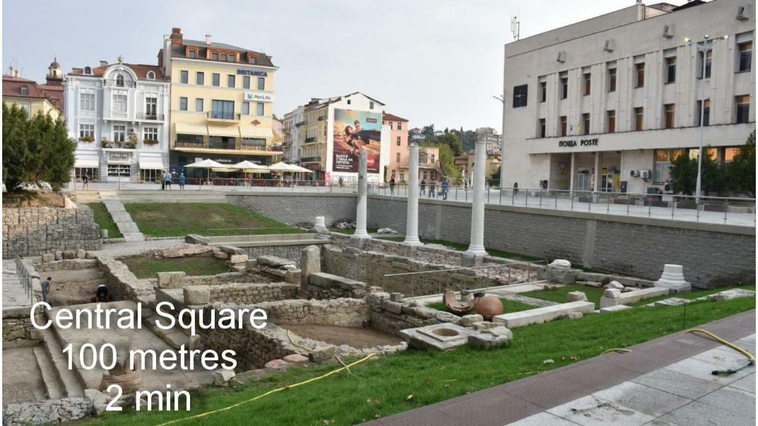 Central Square Apartment Plovdiv Eksteriør bilde